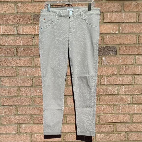 Hudson Kylie skinny crop grey leopard jeans - Picture 10 of 11
